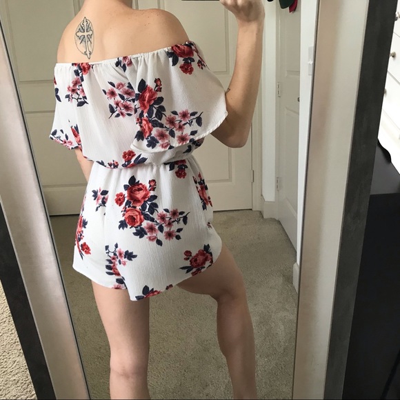 Forever 21 Dresses & Skirts - F21 Floral Romper